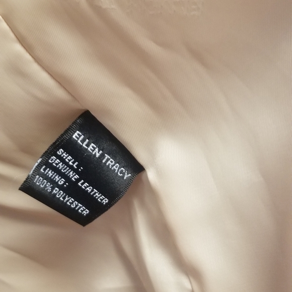 Company Ellen tracy leather jacket - Picture 2 of 8